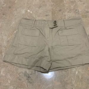 The Limited brand linen safari shorts